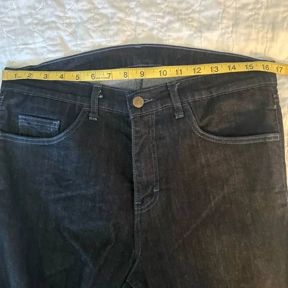 Classic Dark Blue Wash Custom Made Jeans for Men - Picture 14 of 16